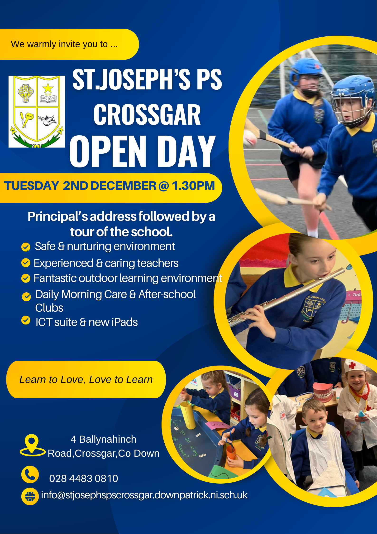 St Josephs Primary, Crossgar